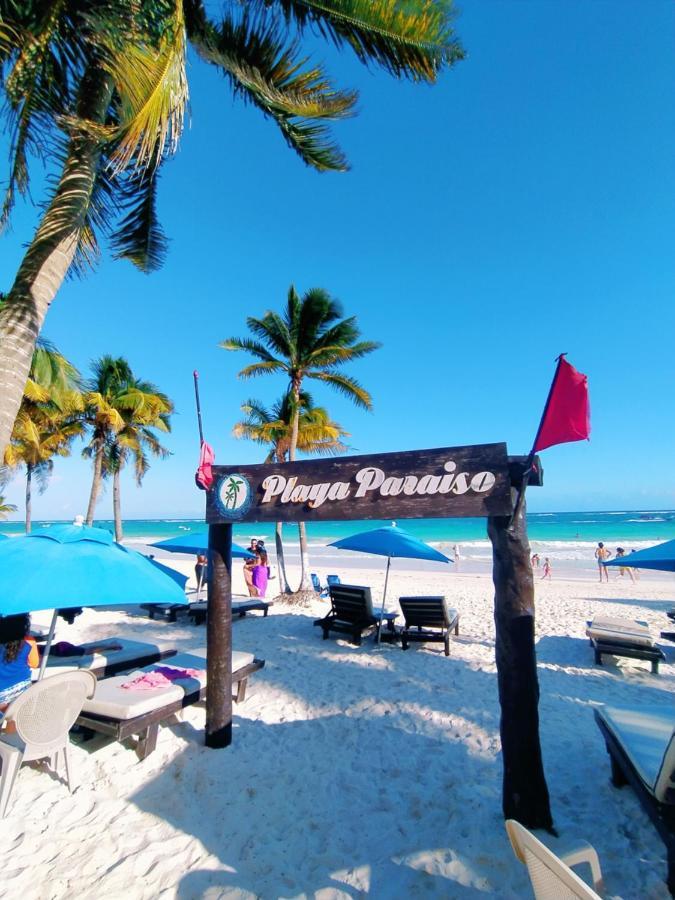 El Paraiso Hotel Tulum Bagian luar foto